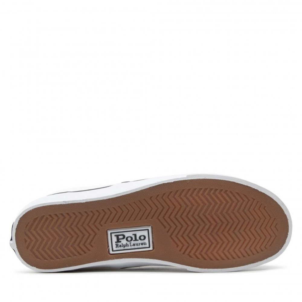 Polo Ralph Lauren Thompson White/Black Embroidered Recycled Canvas Pony Men NEW - Picture 5 of 8